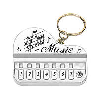 Міні Музичний Інструмент Music Piano Keychain Фортепіано Брелок 6 см (00234)