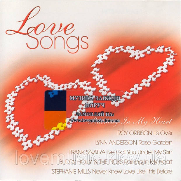 Музичний сд диск LOVE SONGS Raining in my heart (2005) (audio cd), фото 1