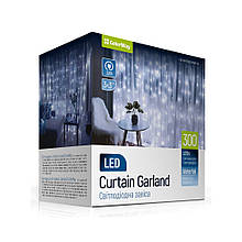 Гірлянда новорічна-водоспад 300ламп ColorWay CW-GW-300L33VWFCW 3*3м 8 режимів холодний білий