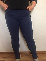 Жіночі джегенси-джинси демісезон весна-осінь батал 6xl,7xl,8xl 8XL, Темно-синий