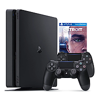 Игровая приставка Sony PlayStation 4 Slim 500GB + диск Detroit + 2 джойстика