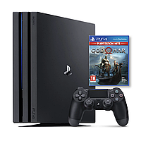 Ігрова приставка Sony PlayStation 4 Pro 72xx 1 Tb+ диск God Of War