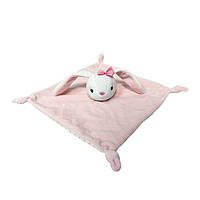 Плюшевая игрушка обнимашка Tulilo Кролик розовый