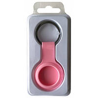 Брелок для AirTag Silicone FULL Key Ring з карабіном, Pink (315002)
