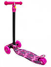 Самокат Maraton Maxi / Рожевий космос, фото 3