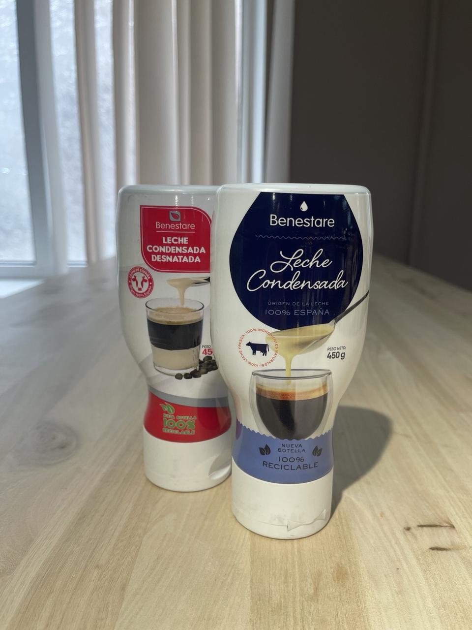 Згущене молоко (Benestare Leche Condensada) 1% i 8% 450 г