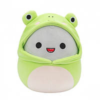 Мягкая игрушка Squishmallows - Акула Гордон (30 cm, в одежде) SQER00932