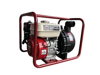 VULKAN Мотопомпа рукав 50мм, 30м3/рік, підйом 25м, для хімікатів, SCCP50H, з двиг. HONDA GX160