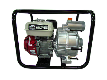 VULKAN Мотопомпа рукав 75мм, 58м3/год, дв. Honda GX200, підйом 26м, брудна вода, SCWT80H