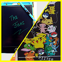 Детский планшет для письма и рисования LCD экран Пикачу, 23*15см