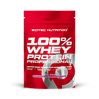 Scitec Nutrition 100% whey protein professional 1000 grams (strawberry white chocolate)