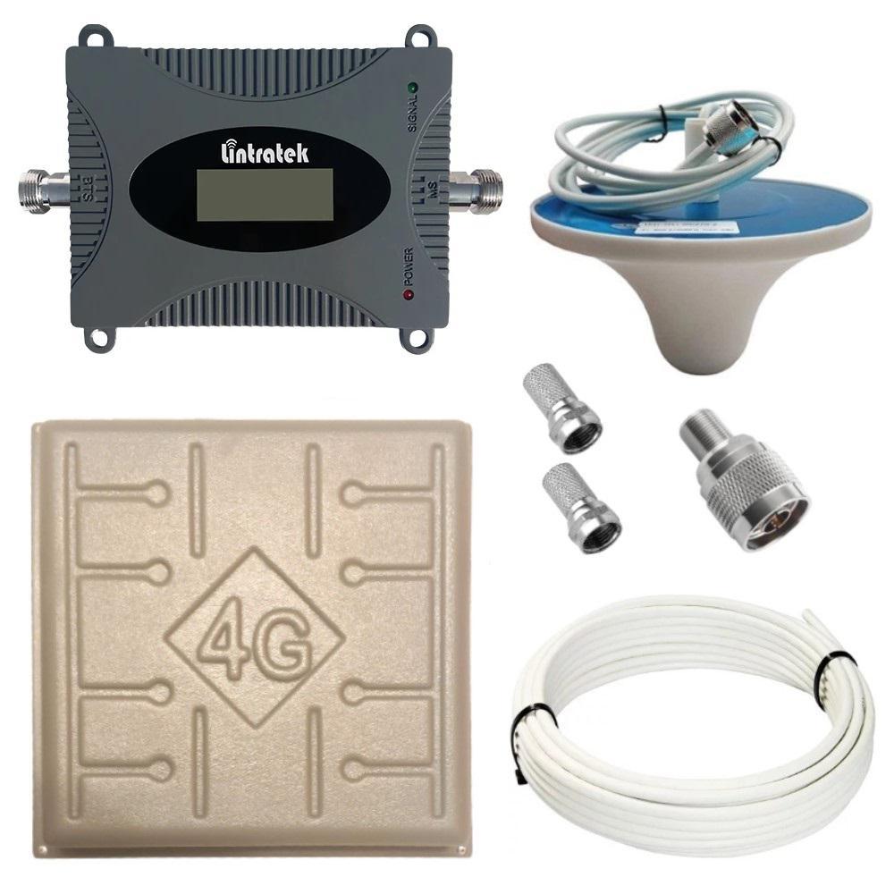 Репітер підсилювач мобільного зв'язку і інтернету Lintratek KW16L-DCS GSM 2G 4G 1800 МГц (17/3 дБі), фото 1