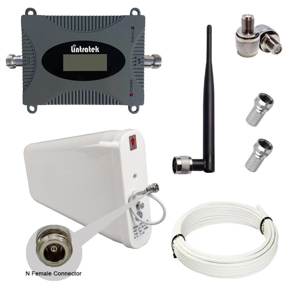 Репітер підсилювач мобільного зв'язку і інтернету Lintratek KW16L-DCS GSM 4G 1800 МГц (10/I дБі), фото 1