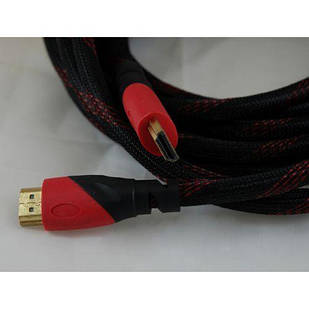 Кабель Hdmi to Hdmi 5м 1080p посилений в обмотці