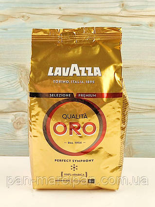 Кава зернова Lavazza Qualita Oro 100% arabica 1 кг Італія