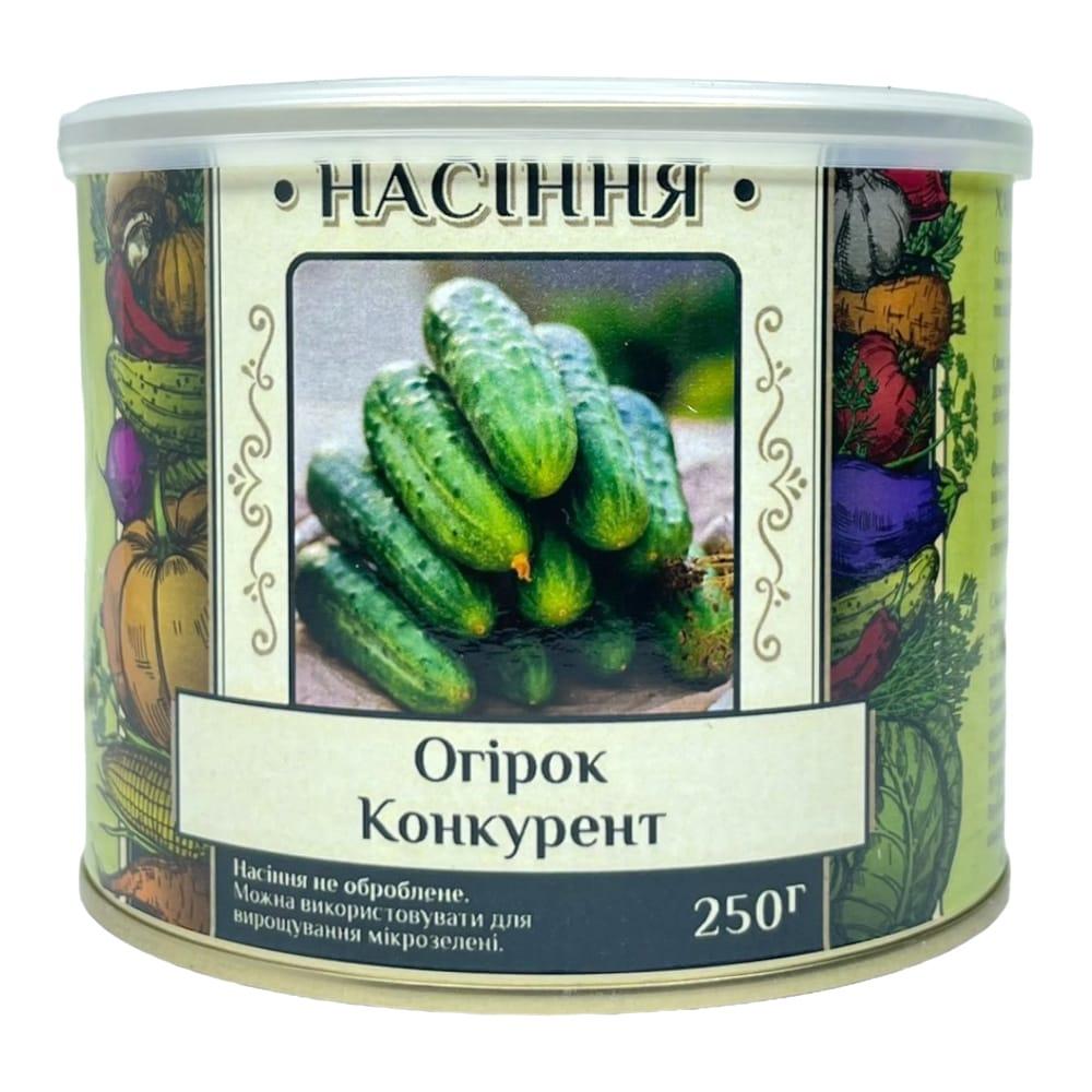 Огірок Конкурент 250 г у банці, Агролінія
