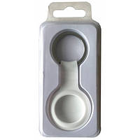 Брелок для AirTag Silicone FULL Key Ring з карабіном, White (315019)