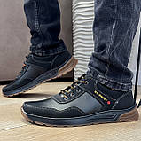 Кросівки чоловічі чорні (Клс-353ч), фото 3