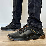 Кросівки чоловічі чорні (Клс-353ч), фото 4