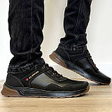 Кросівки чоловічі чорні (Клс-353ч), фото 2