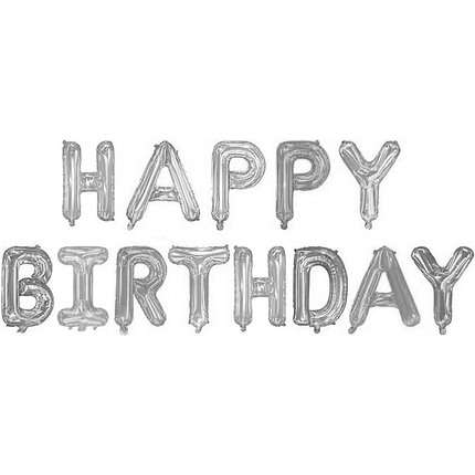 Фольговані надувні кульки Двосторонні HAPPY BIRTHDAY | Різнокольоровий льодяник, фото 3