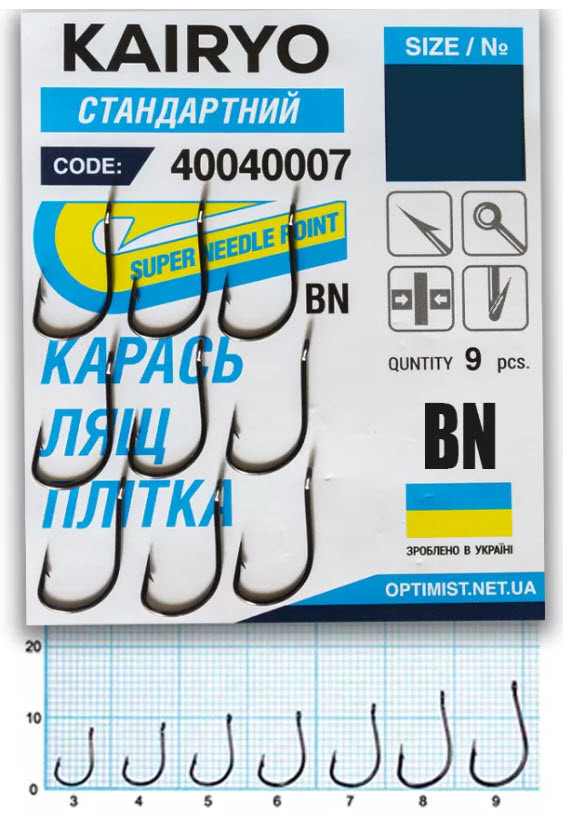 Гачок Optimist Kairyo BN №7