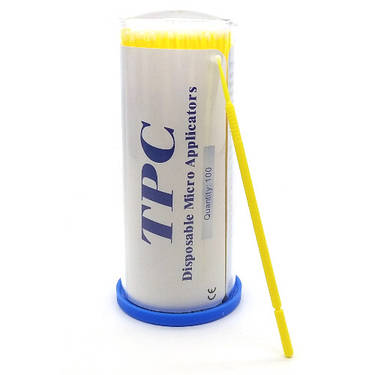 Мікробраші аплікатори Fine TPC 1.5 мм, 100 шт./уп., фото 2