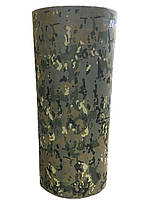 Ткань Спанбонд для маскировочных сеток. Рулон 250м весна лето "Мультикам олива зелёный с коричневым"