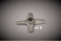 Ніж односторонній No8 для м'ясорубки 86.3107 (863107) Зелмер Zelmer