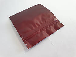 Пакет Саше 80х80 бордо zip-замок