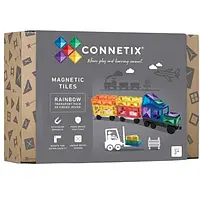 Блоки магнітні Connetix Rainbow Transport 50 шт. Transport Pack.