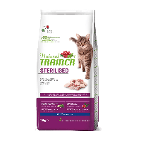 Корм для стерилизованных кошек с индейкой Trainer Natural Super Premium Adult Sterilised with Turkey 1.5