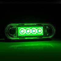 Фонарь Fristom FT-073 ZIEL LED габаритный зеленый