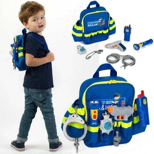 Поліцейський рюкзак дитячий Klein 8802 Ben&sam наручники.