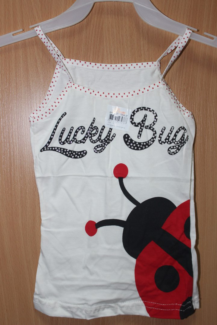 Майка для дівчинки тонка бретель 1/2 роки TM Donella, фото 1