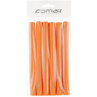Comair 3011754 Бигуди-папилетки Flex короткие 170мм D17мм (6шт/уп) оранжевые