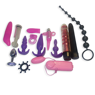 Набір іграшок для інтимних розваг БДСМ для пар Flight of Fancy 16 елементів