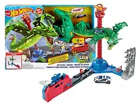 Автотрек Smok Hot Wheels Gjl13 Dragon Attack + машинка.