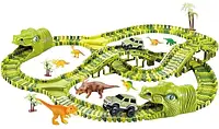 Kinderplay динозавр іподром 240 шт. великий гоночний трек динозавра Dino Park 240 Kp9279.