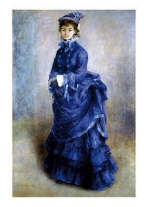 Лист Pierre-Auguste Renoir — The Parisian, 1874