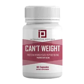 Can’t Weight 60 capsules Суміш пептидів для зменшення жирової маси тіла, 60 капсул, MFD 15/02/2025 + 2 роки