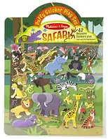 Наклейки Melissa And Doug 42 шт наліпки сафарі 19106.