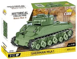 Історична колекція танк Sherman Cobi 2715 другої світової війни.