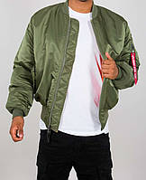 Куртка бомбер MA-1 Alpha Industries Flight Jacket US Sage Green  XXL