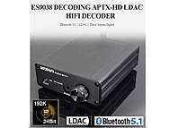 Hi-Fi ЦАП BTC60 Bluetooth-приймач ES9038 AptX LDAC блютуз ресивер USB