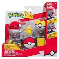 Pokemon Clip N Go Pikachu Belt Series 14 фігурок Jazwares Pkw2720.