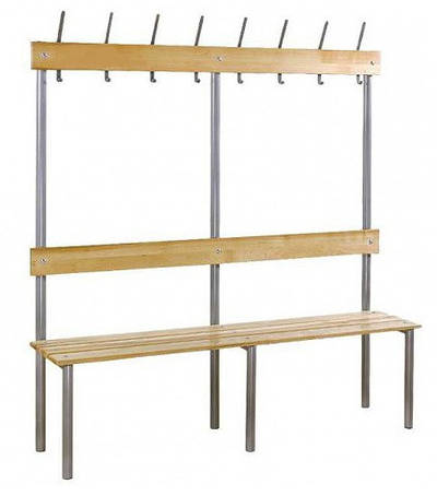 Меблі для роздягальні в спортзалі, фітнес клубі тощо