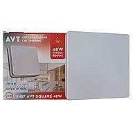 Светодиодный LED светильник AVT Silver square 48W 48Вт 5000К