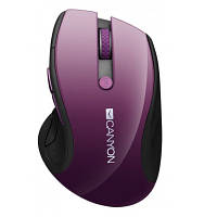 Мышка Canyon CNS-CMSW01P Wireless Purple/Black (CNS-CMSW01P) p