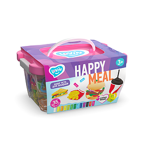 Набір із тестом для ліплення TM Lovin Happy meal 41137 (35 кольорів)